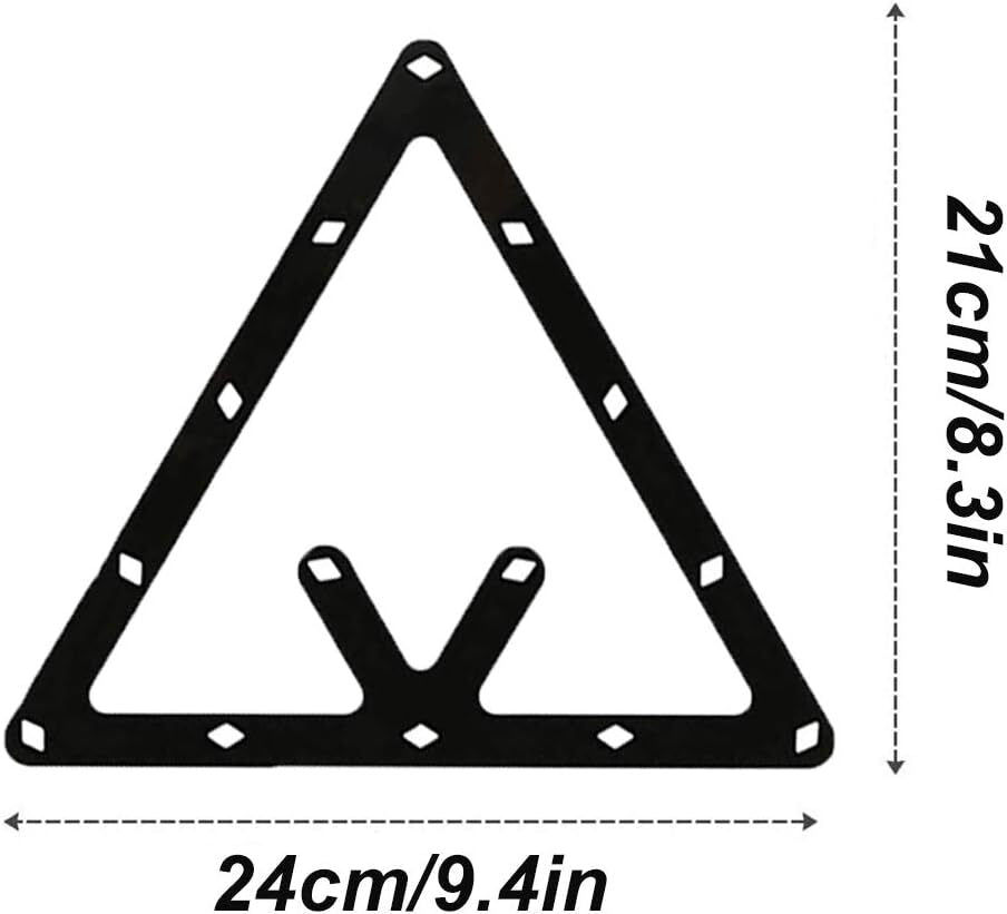 6Pcs Magic Ball Rack Magic Rack Sheet, Pool Ball Rack Magic Rack Sheet Billiards