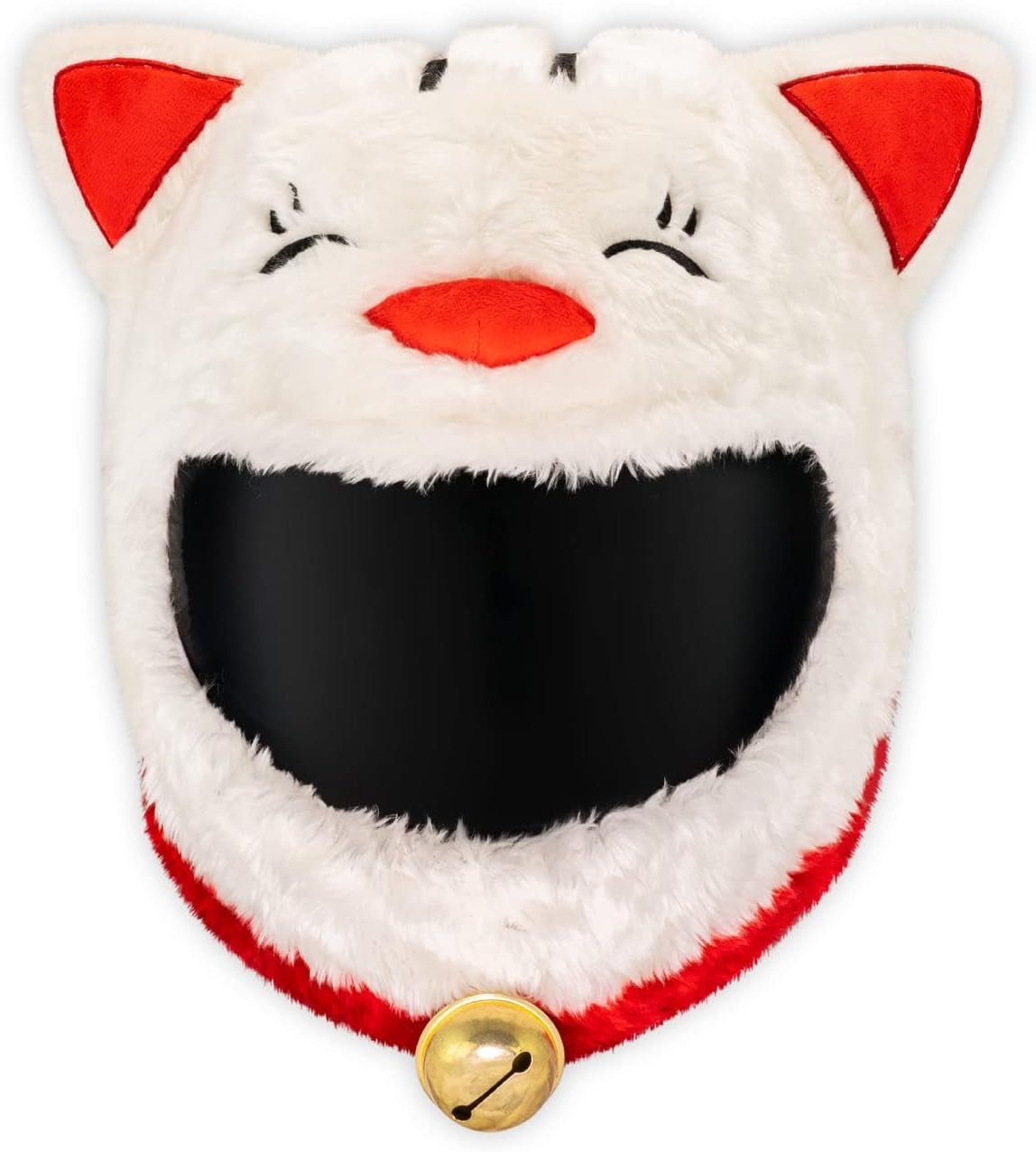 Helmet Cover for Motorcycle Helmet, Fun Rides and Gifts (Cover Only. Helmet Not Included) - Lucky Cat