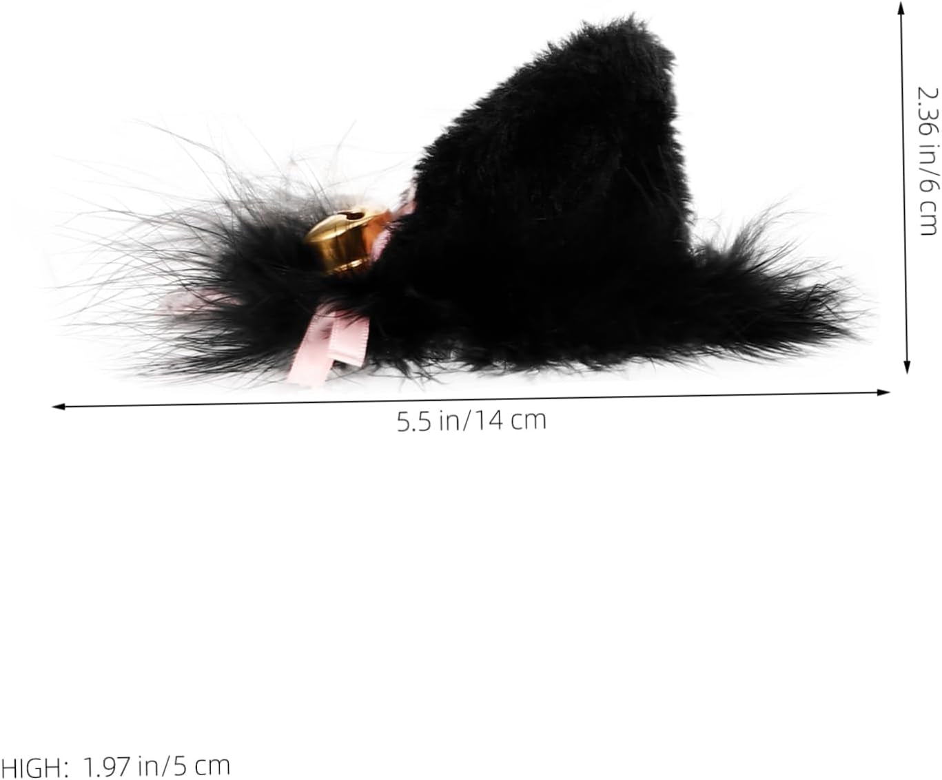 Cute Helmet Decorations Plush Ears for Motorcycle Helmets Accessories Women Motorcycle Decor