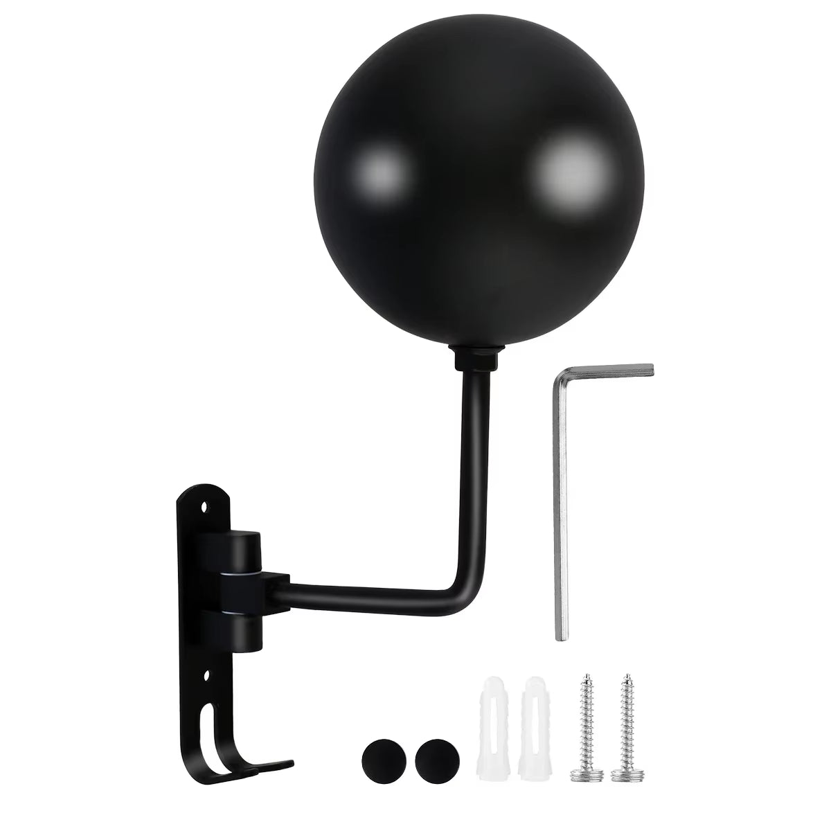 1Pcs Motorcycle Helmet Rack Wall Mount Stain Steel Helmet Holder 180 Rotation Helmet Hanger with Double Hook Bracket