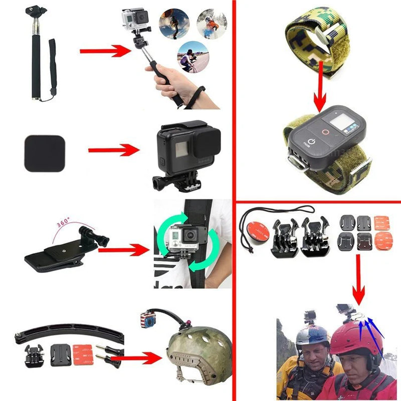 Gopro Hero 4 Gear Parts