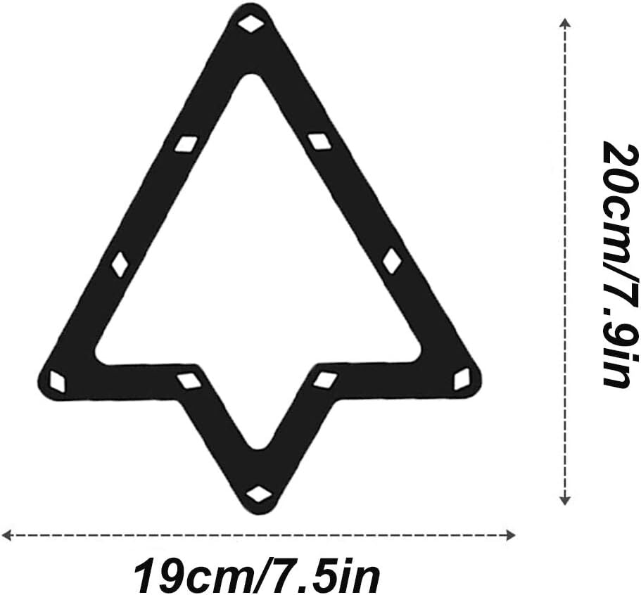 6Pcs Magic Ball Rack Magic Rack Sheet, Pool Ball Rack Magic Rack Sheet Billiards