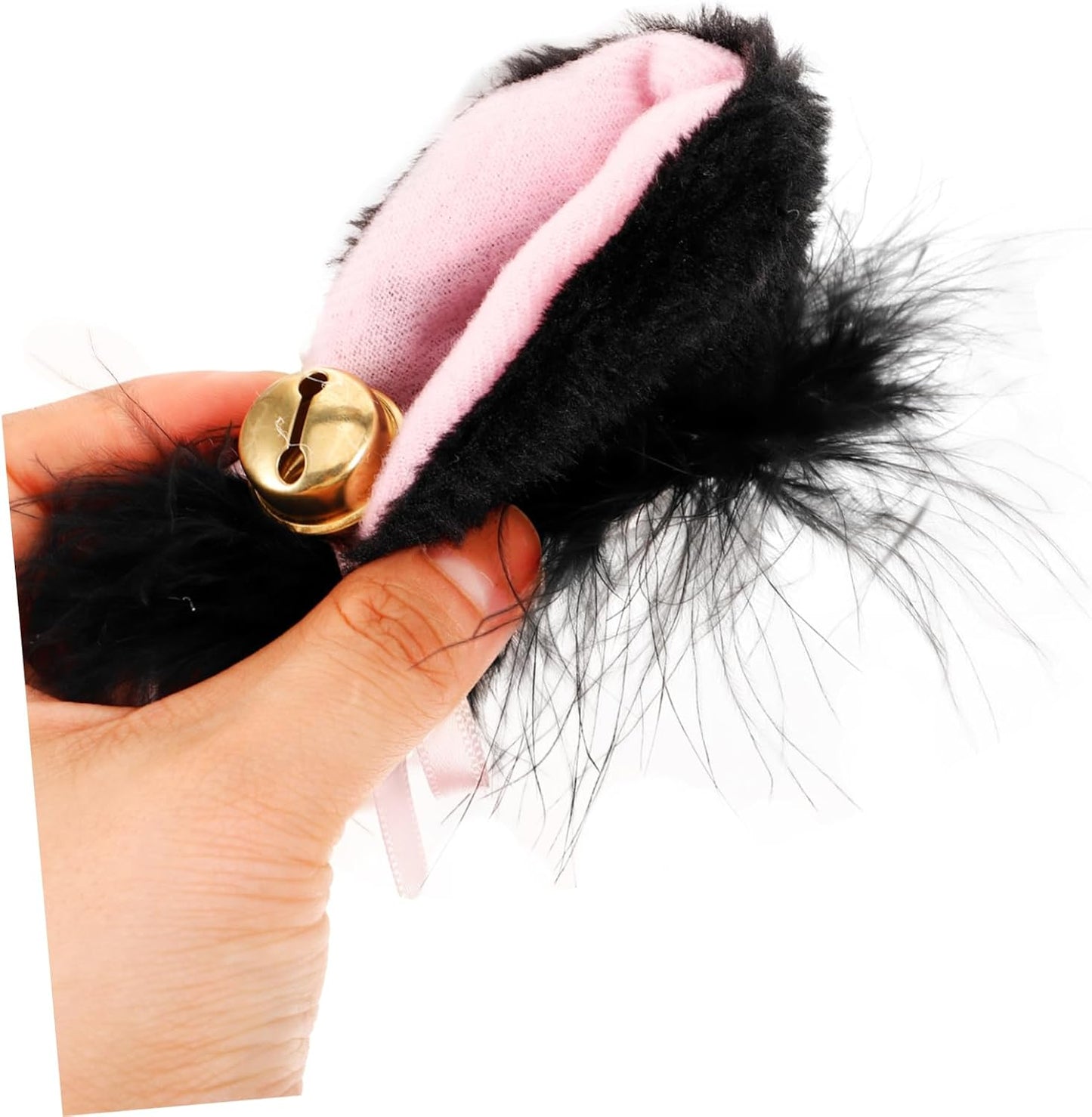 Cute Helmet Decorations Plush Ears for Motorcycle Helmets Accessories Women Motorcycle Decor