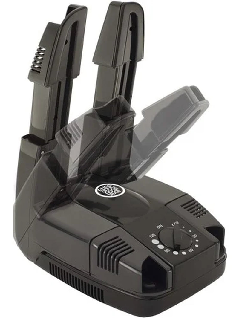 Heated Boot & Shoe Dryer, Black, Plastic