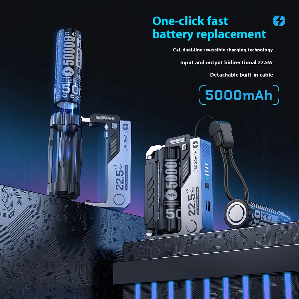 Portable Battery Pack Tactical Gear USB-C Connector