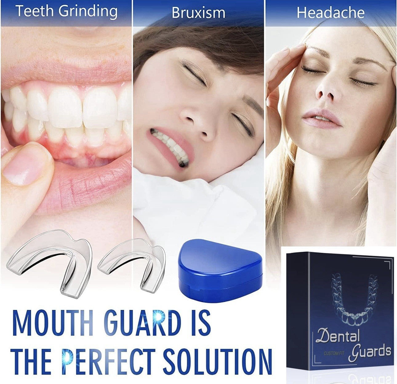 Mouth Guard for Clenching Teeth at Night Grinding Teeth