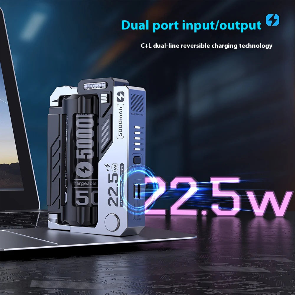 Portable Battery Pack Tactical Gear USB-C Connector