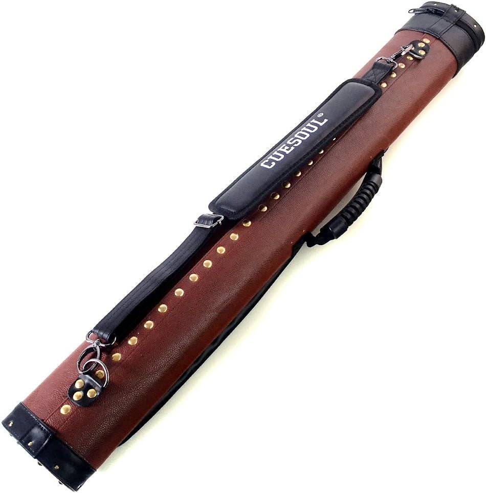 House Bar Pool Cue Sticks,Two Cue Sticks + 2X2 Pool Cue Case Hard