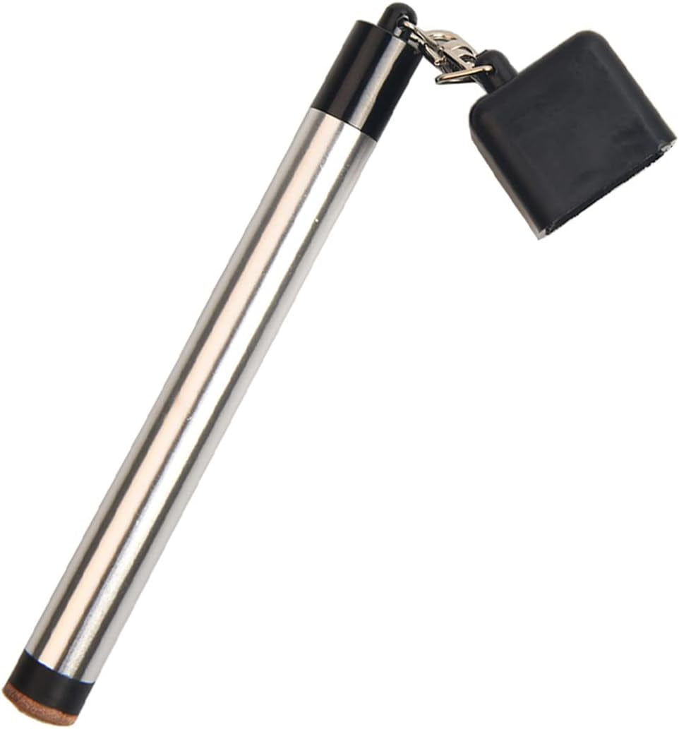 Pool Cue Chalk Holder,2 in 1 Pool Chalk Holder Pocket for Billiards Non-Slip Bil