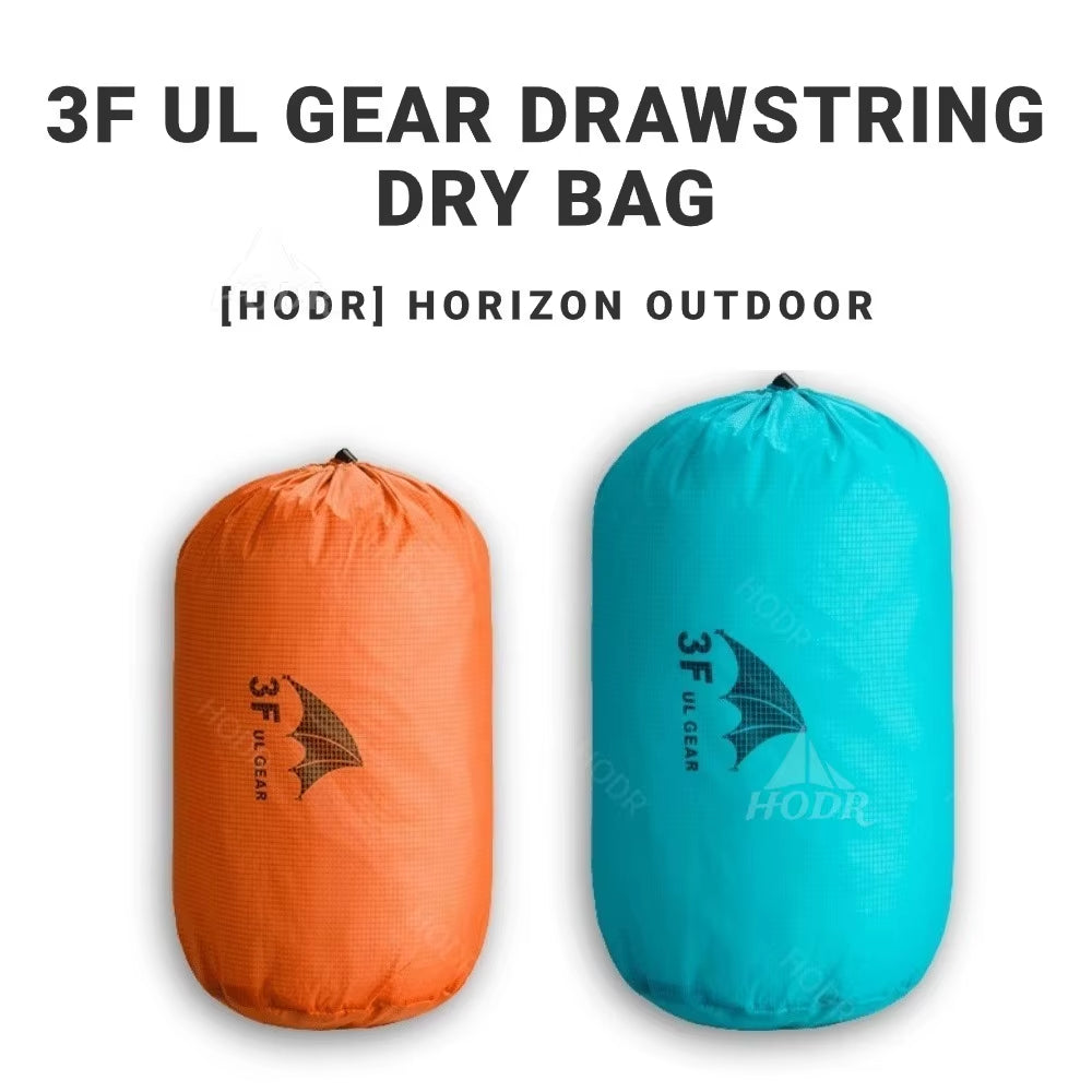 [HODR] 3F UL GEAR Dry Sack Dry Bag Splash-Proof Bags Hiking Camping Bag Stuff Sacks Ultralight Drawstring Outdoor Trekking Gear