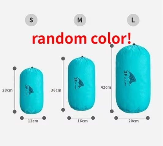 [HODR] 3F UL GEAR Dry Sack Dry Bag Splash-Proof Bags Hiking Camping Bag Stuff Sacks Ultralight Drawstring Outdoor Trekking Gear