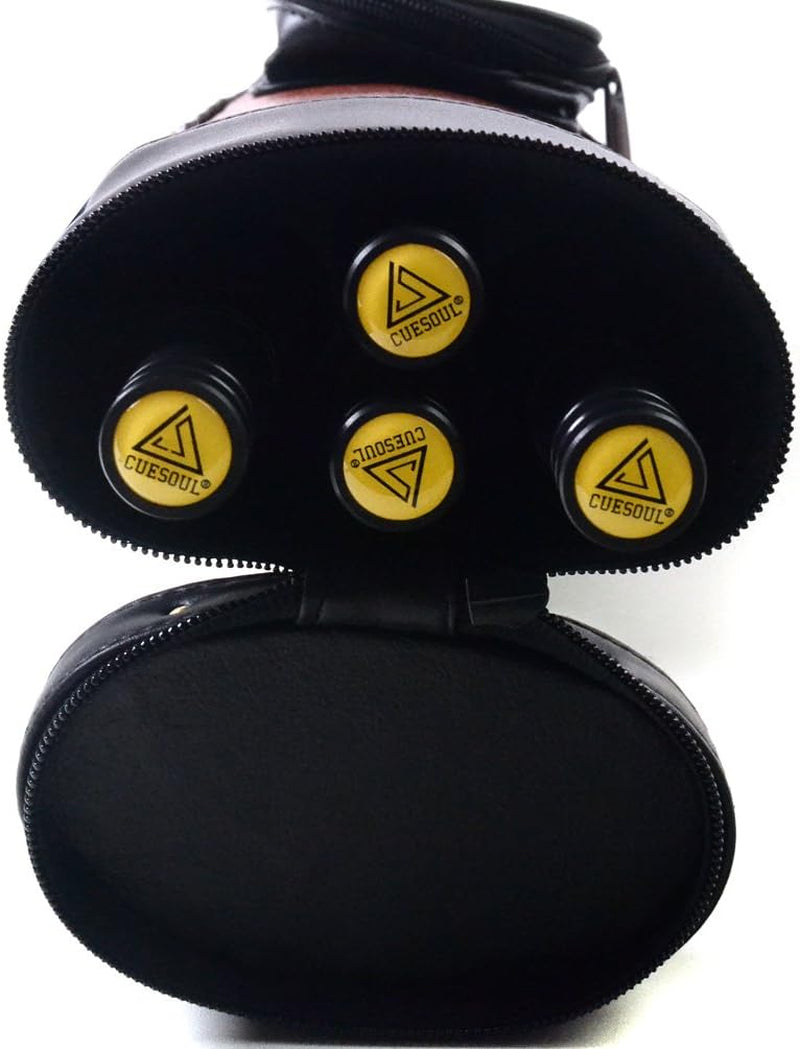 House Bar Pool Cue Sticks,Two Cue Sticks + 2X2 Pool Cue Case Hard